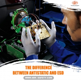 The difference between antistatic and ESD